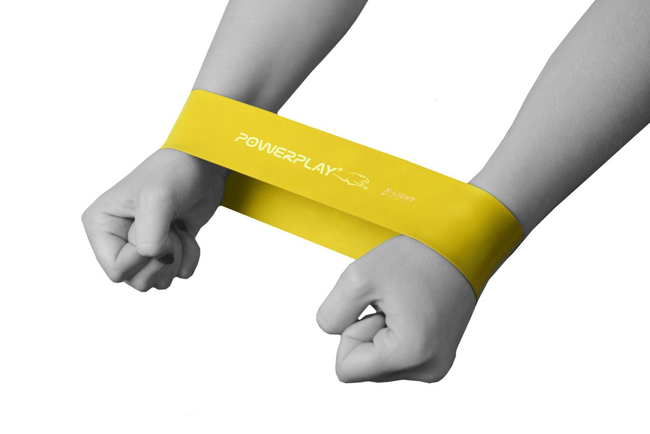 Резинки для фітнесу PowerPlay 4113 Mini Power Band Set набір із 5 шт. (від 1 до 20 кг)