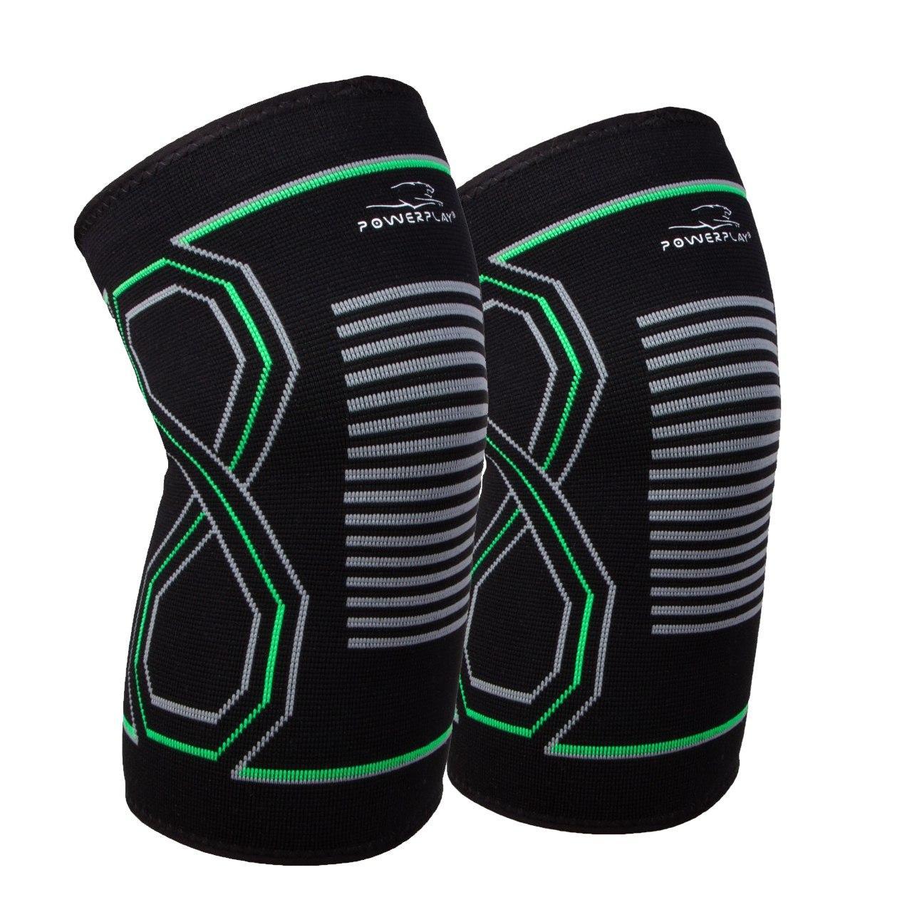 Наколінники PowerPlay 4099 Чорні L/XL (пара)