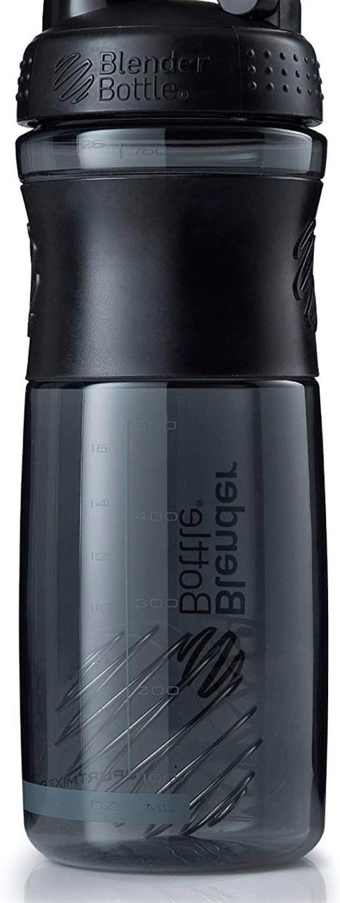 Шейкер спортивний (пляшка) BlenderBottle SportMixer Flip 28oz/820ml Black