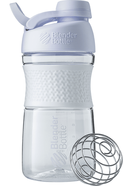 Шейкер спортивний (пляшка) BlenderBottle SportMixer Twist 20oz/590ml White (Original)