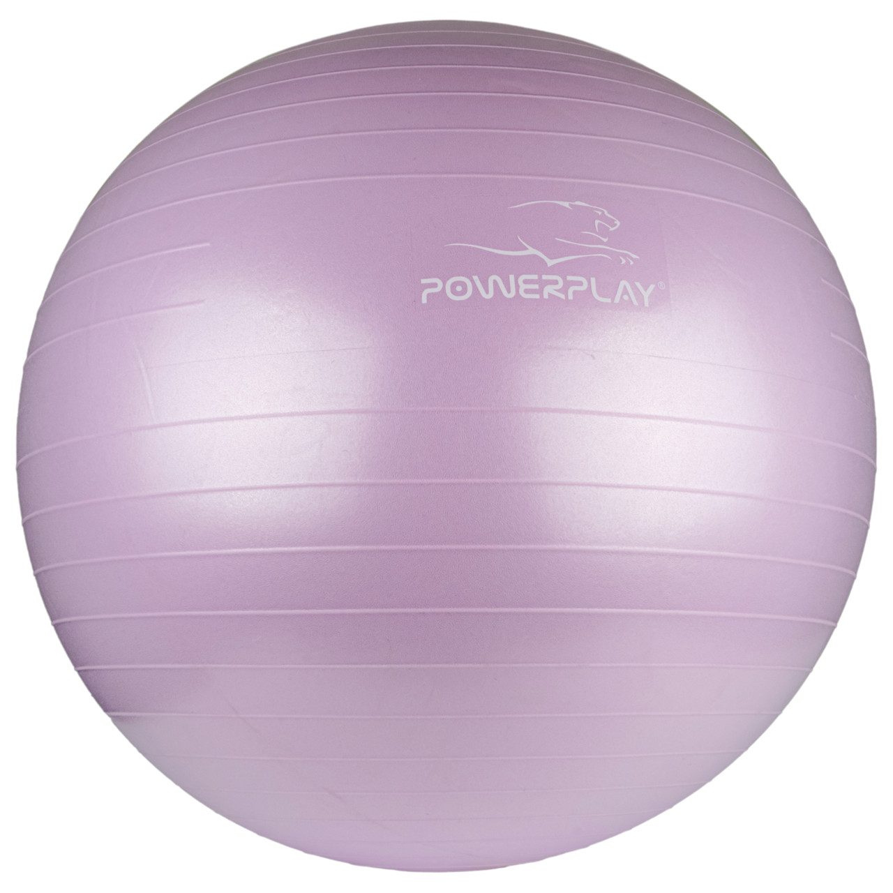 М’яч для фітнесу (фітбол) PowerPlay 4001 Ø65 cm Gymball Ліловий + помпа