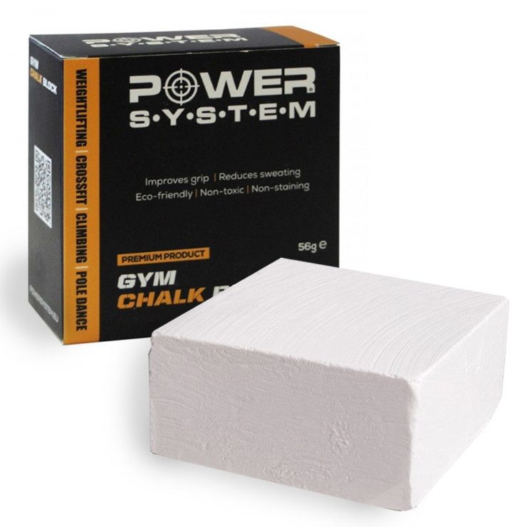 Магнезія-брикет PowerSystem PS-4083 Chalk Block 56 г.
