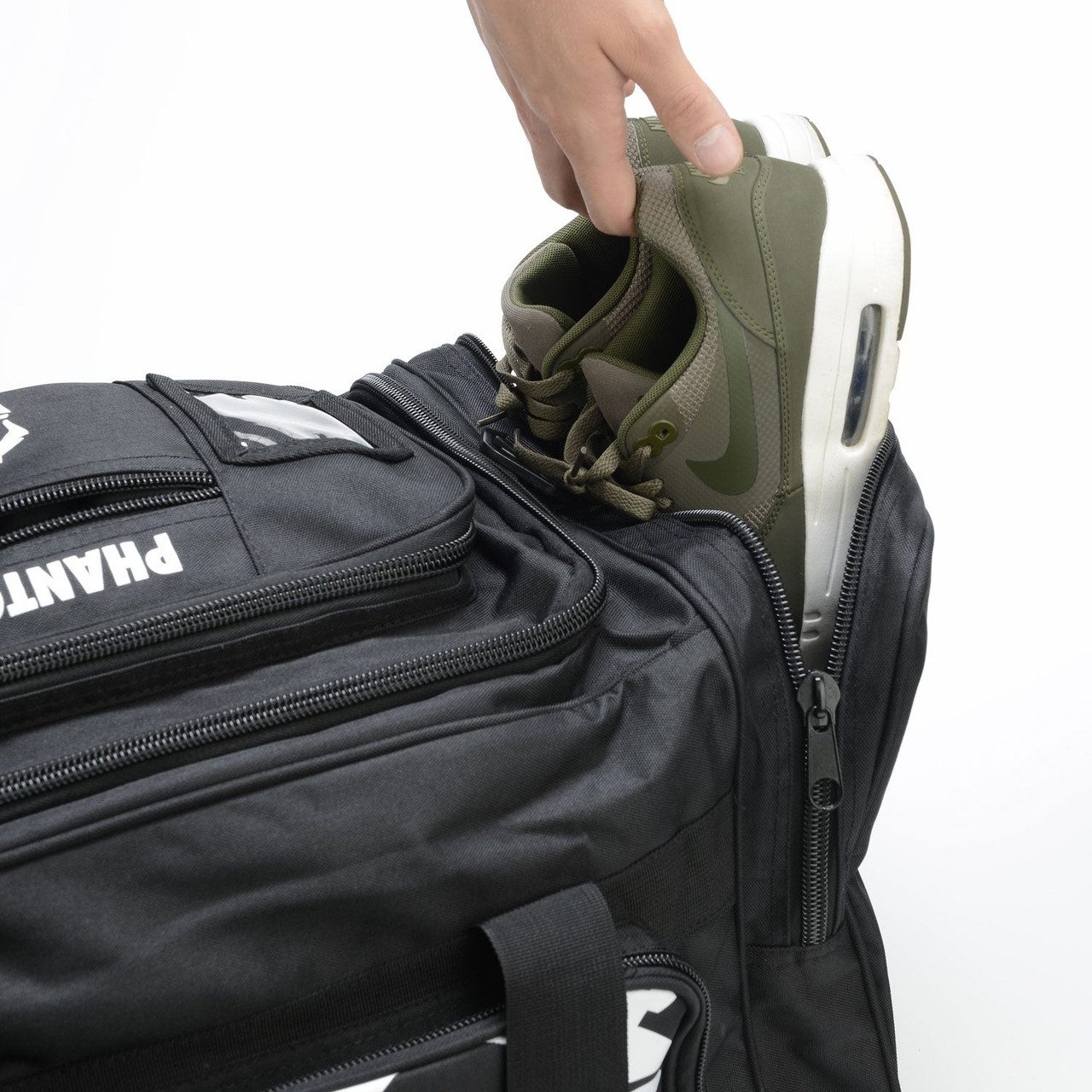 Спортивна сумка Phantom Gym Bag Team Tactic Black (80л.) (пляшка в подарунок)