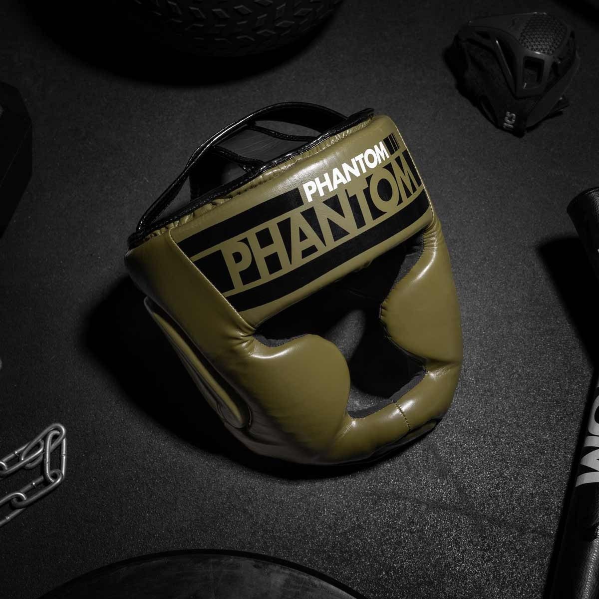 Боксерський шолом Phantom APEX Full Face Army Green