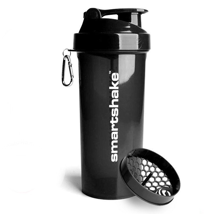 Шейкер спортивний Smartshake Lite 1000ml Glossy-Black