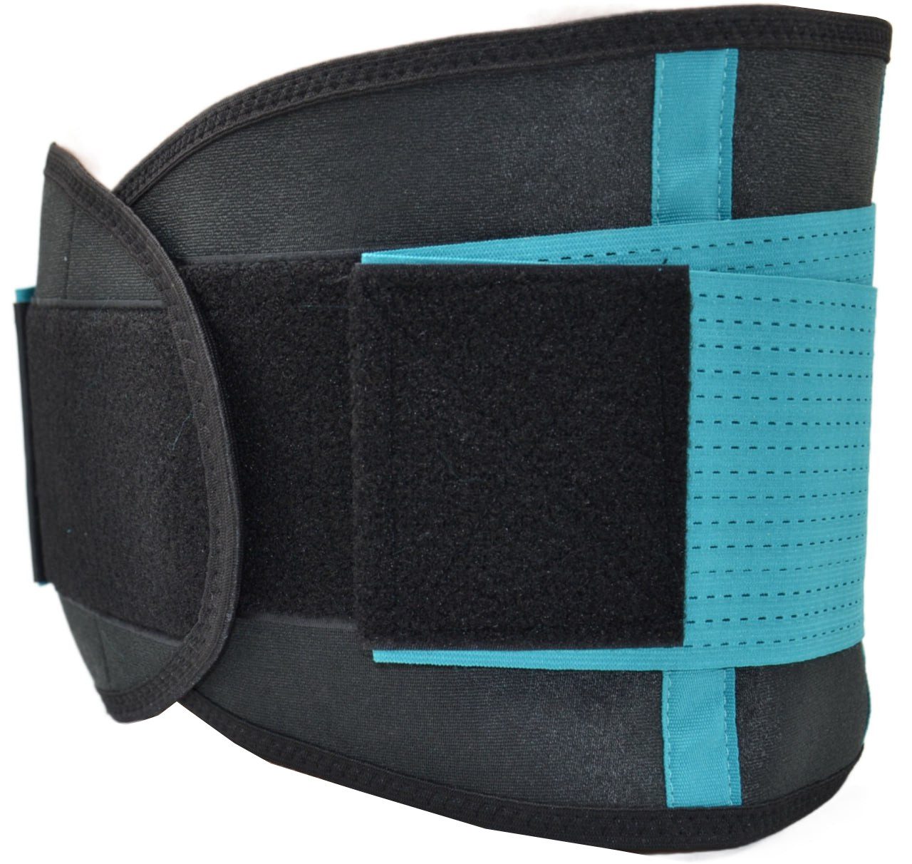 Пояс компресійний MadMax MFA-277 Slimming belt Black/turquoise M