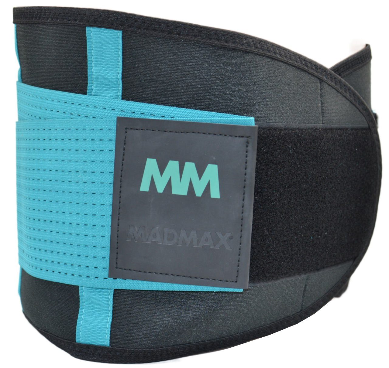 Пояс компресійний MadMax MFA-277 Slimming belt Black/turquoise M