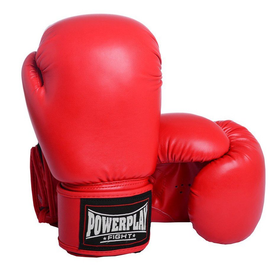 Боксерські рукавиці PowerPlay 3004 Classic Червоні 8 унцій