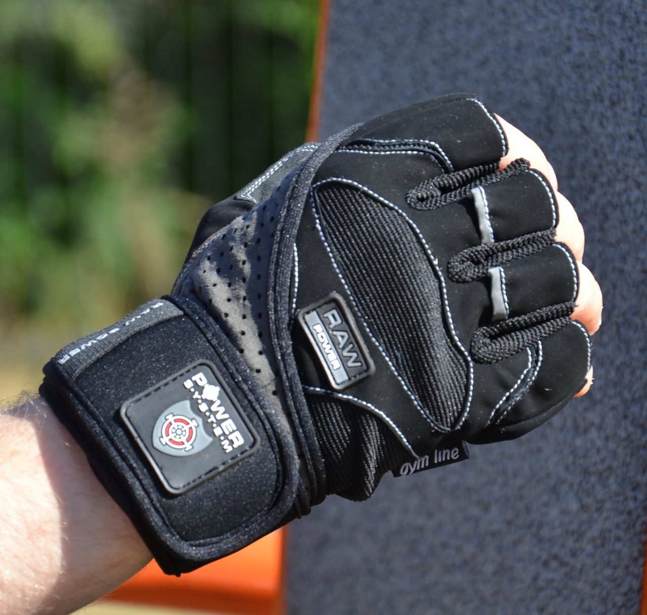 Рукавички для фітнесу Power System PS-2850 Raw Power Black/Grey XXL