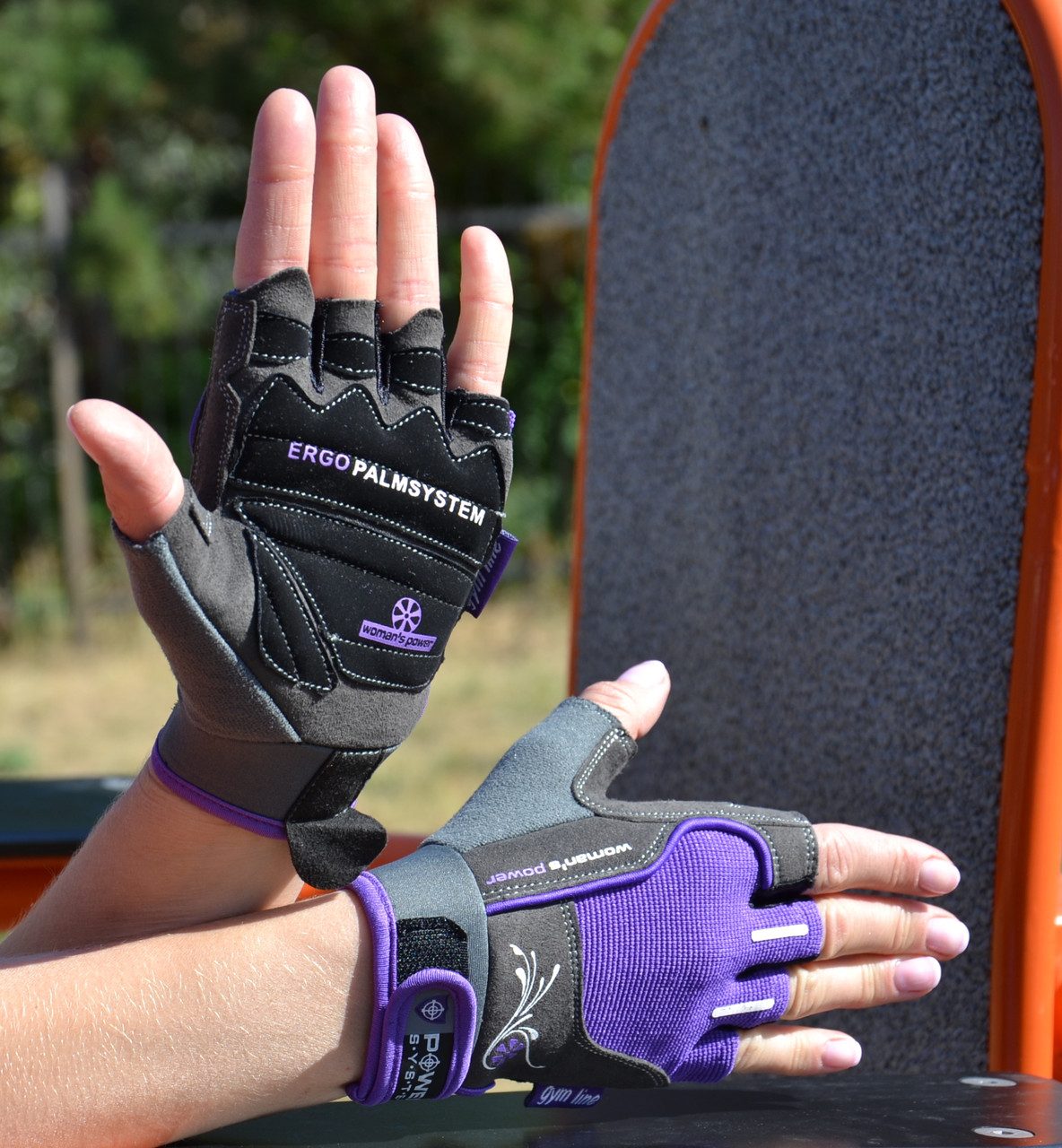 Рукавички для фітнесу Power System PS-2570 Woman’s Power жіночі Purple M