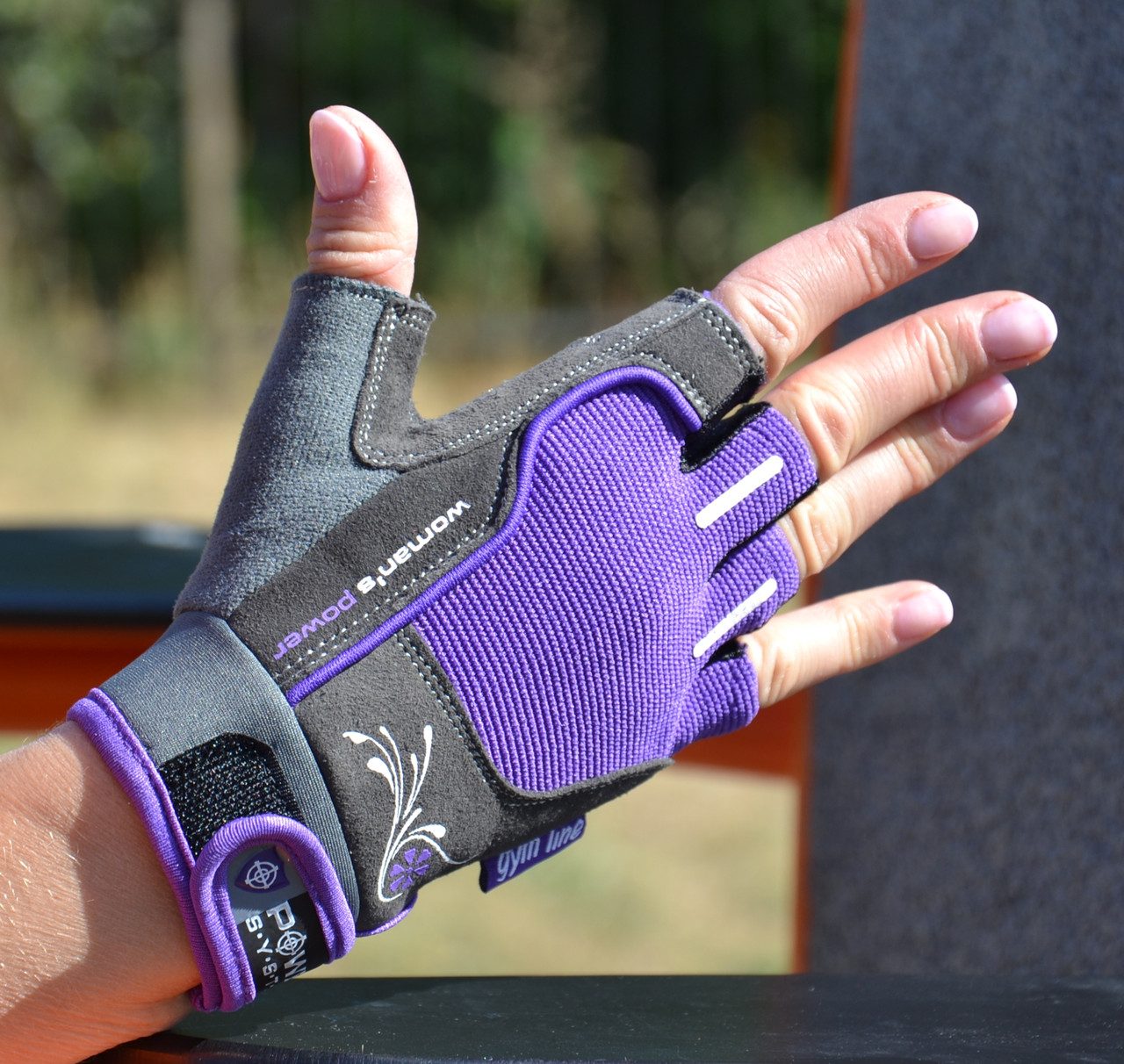 Рукавички для фітнесу Power System PS-2570 Woman’s Power жіночі Purple M