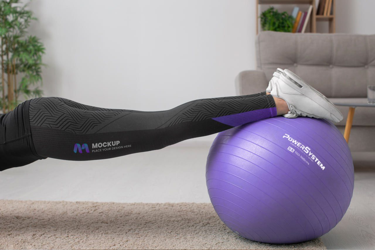 М’яч для фітнесу (фітбол) Power System PS-4013 Ø75 cm PRO Gymball Purple