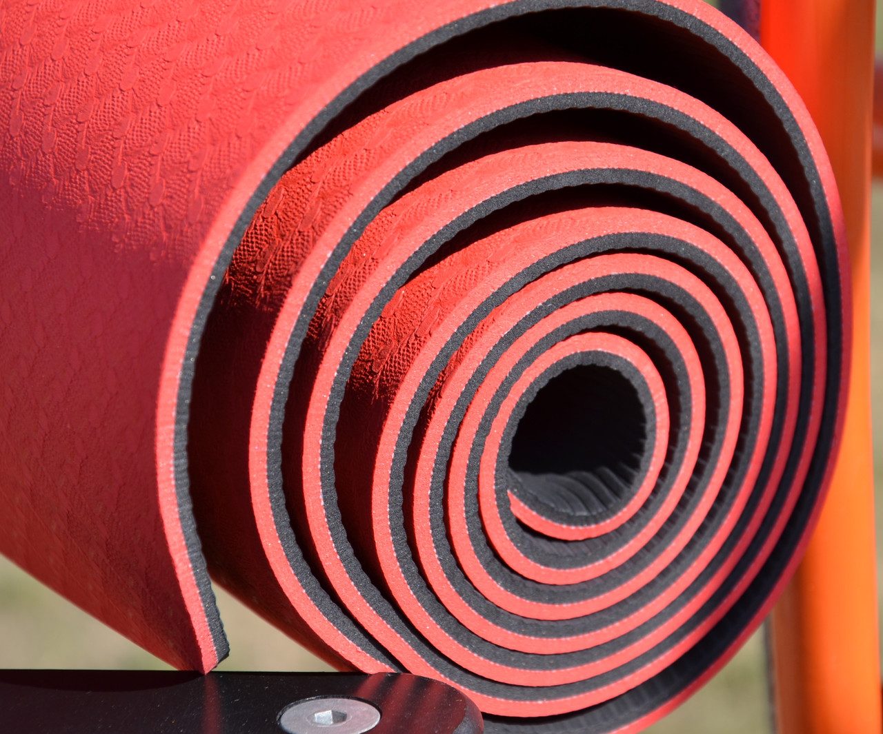 Килимок для йоги та фітнесу Power System PS-4060 TPE Yoga Mat Premium Red (183х61х0.6)