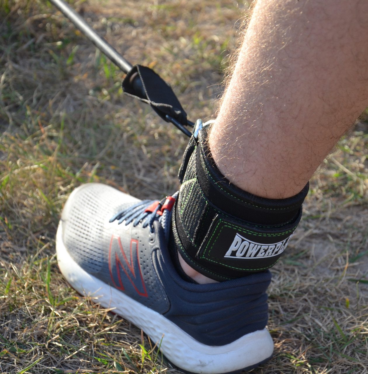 Манжета для тяги PowerPlay 4334 Ankle Strap Чорна