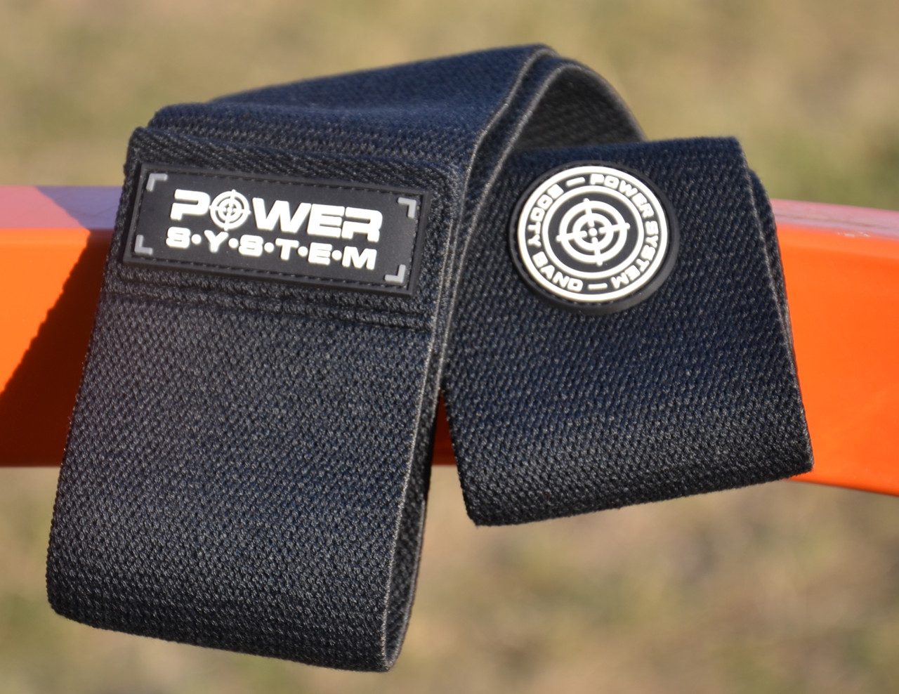 Тканева гумка для фітнесу та спорту Power System PS-4093 Booty Band LVL 3 Black/Grey (d_94 см. навантаження 6-12кг.)