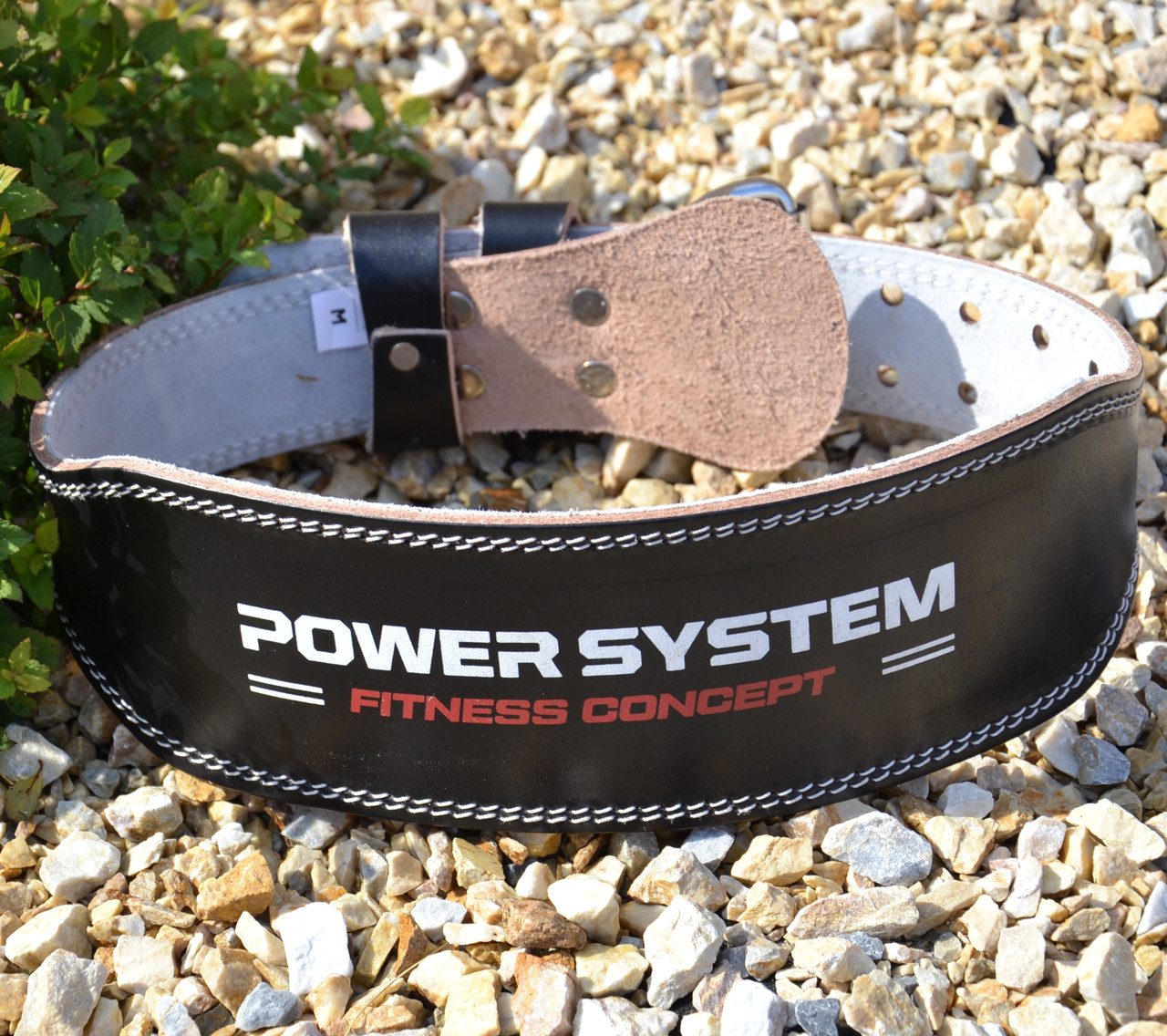 Пояс для важкої атлетики Power System PS-3100 Power шкіряний Black XL