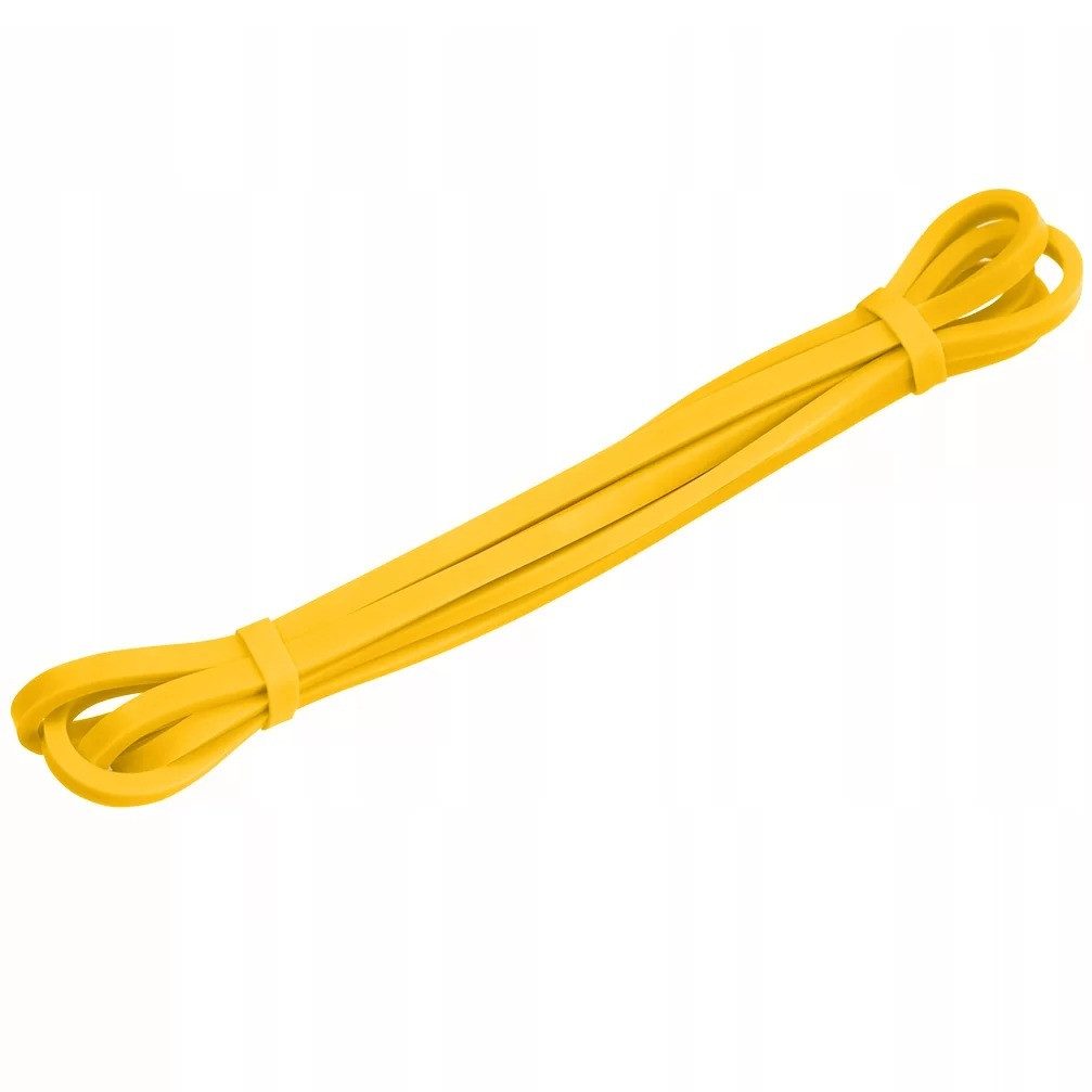 Еспандер-петля (гумка для фітнесу і кроссфіту) PowerPlay 4115 Power Band Light Жовта (1-7kg)