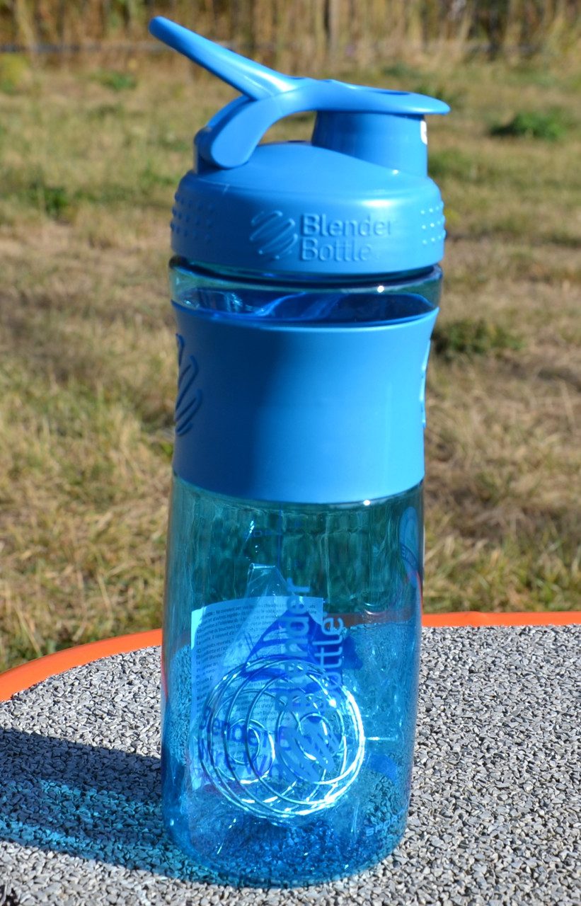 Шейкер спортивний (пляшка) BlenderBottle SportMixer Flip 28oz/820ml Cyan
