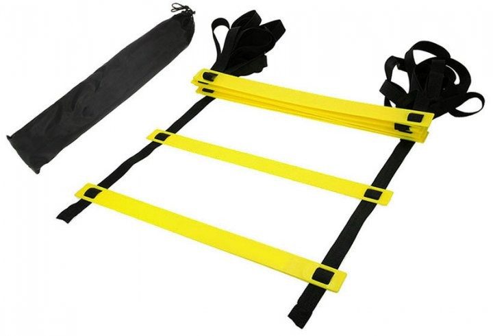 Координаційні сходи для тренування швидкості Power System PS-4087 Agility Speed Ladder Black/Yellow