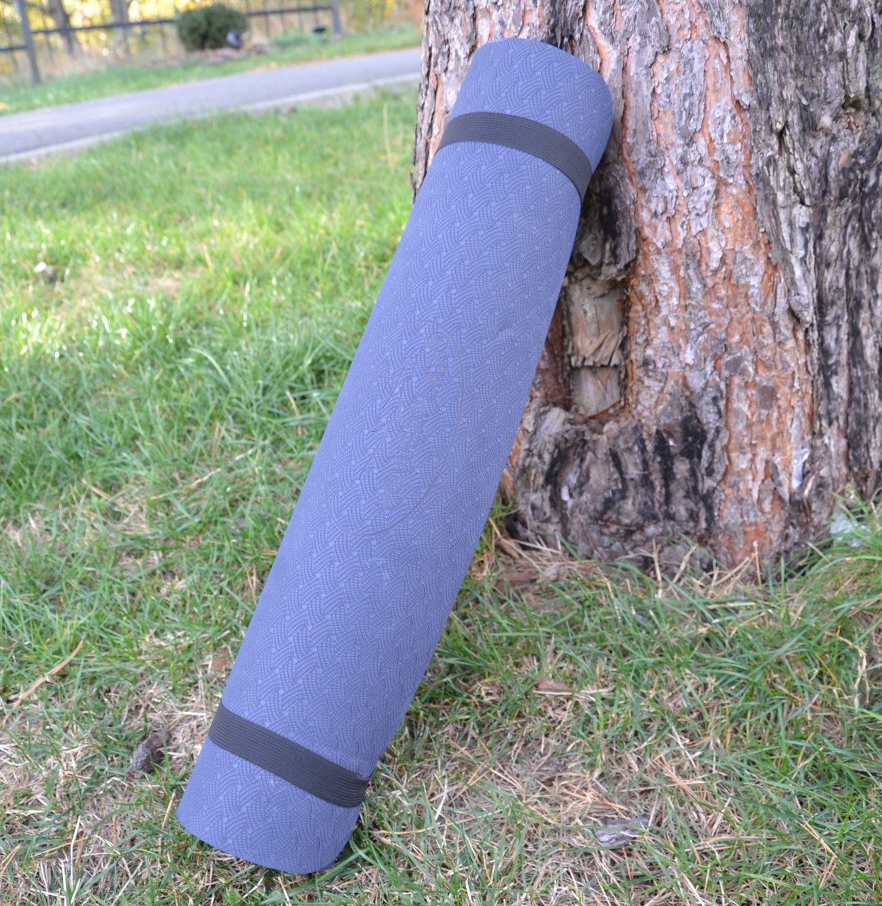Килимок для йоги та фітнесу PowerPlay 4150 TPE Premium Performance Mat Синій (183x61x0.6)