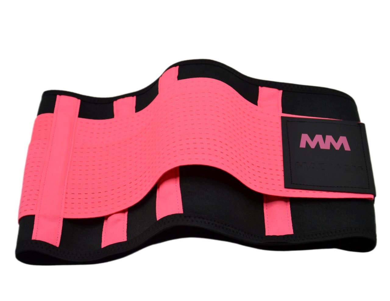 Пояс компресійний MadMax MFA-277 Slimming belt Black/neon pink S