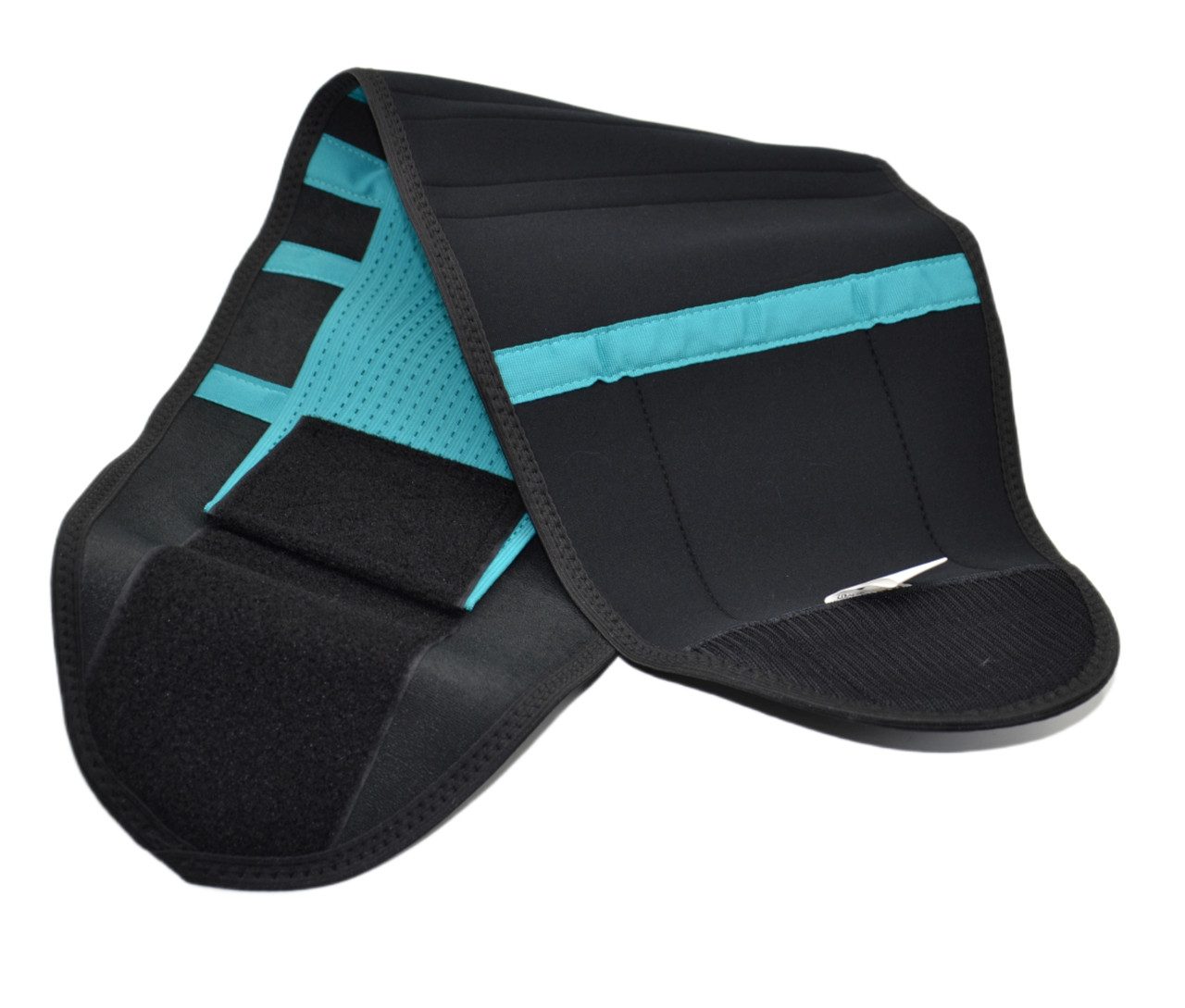 Пояс компресійний MadMax MFA-277 Slimming belt Black/turquoise M