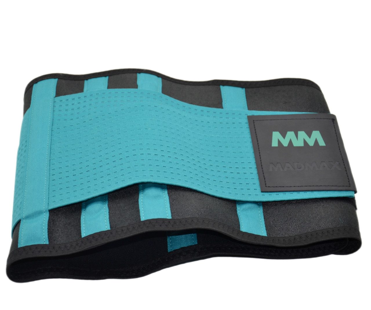 Пояс компресійний MadMax MFA-277 Slimming belt Black/turquoise M
