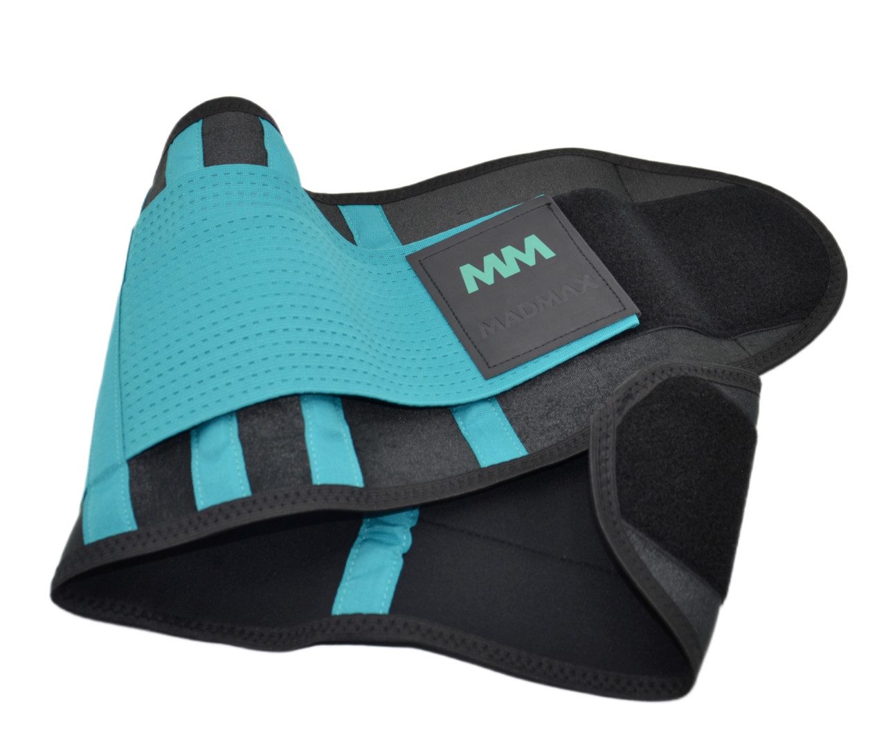 Пояс компресійний MadMax MFA-277 Slimming belt Black/turquoise M