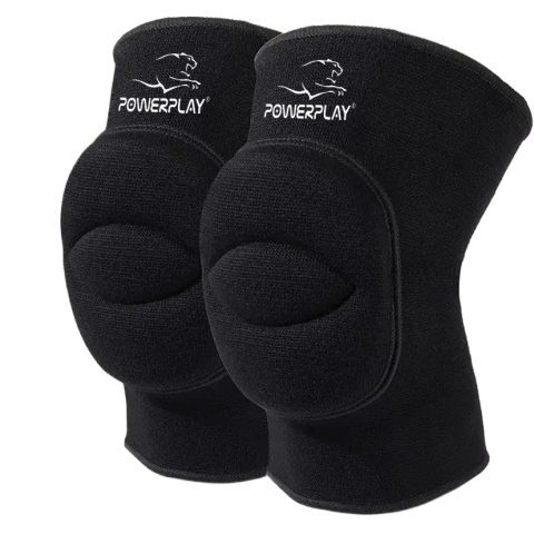 Наколінники PowerPlay PP-8000 Elastic Knee Support (пара) чорні XS