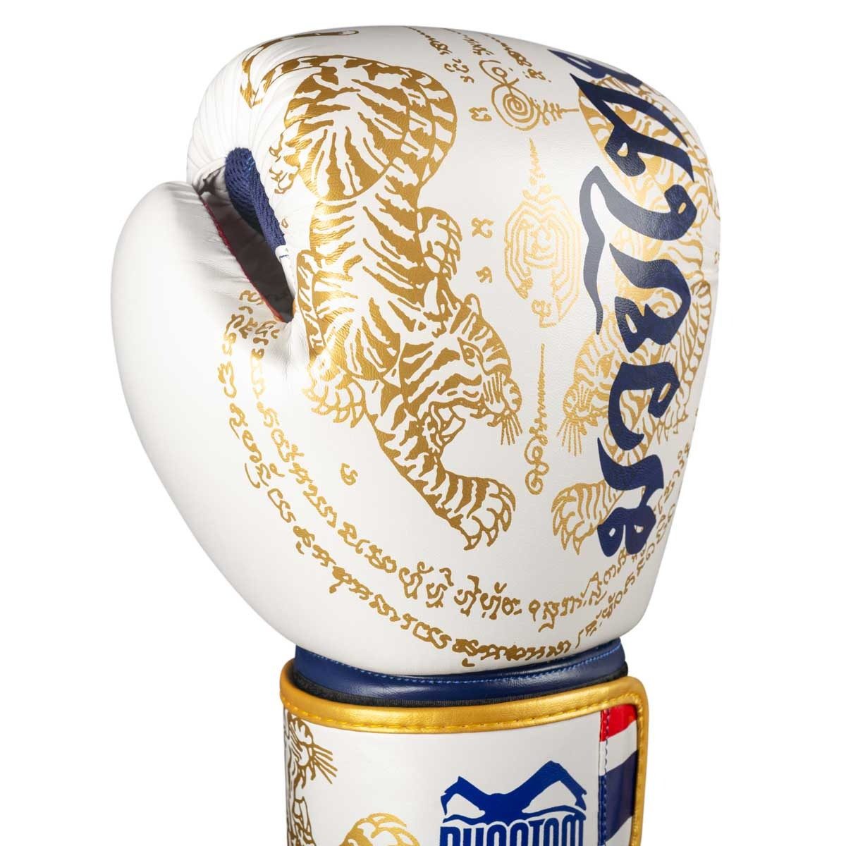 Боксерські рукавиці Phantom Muay Thai Gold Limited Edition 10 унцій (капа в подарунок)