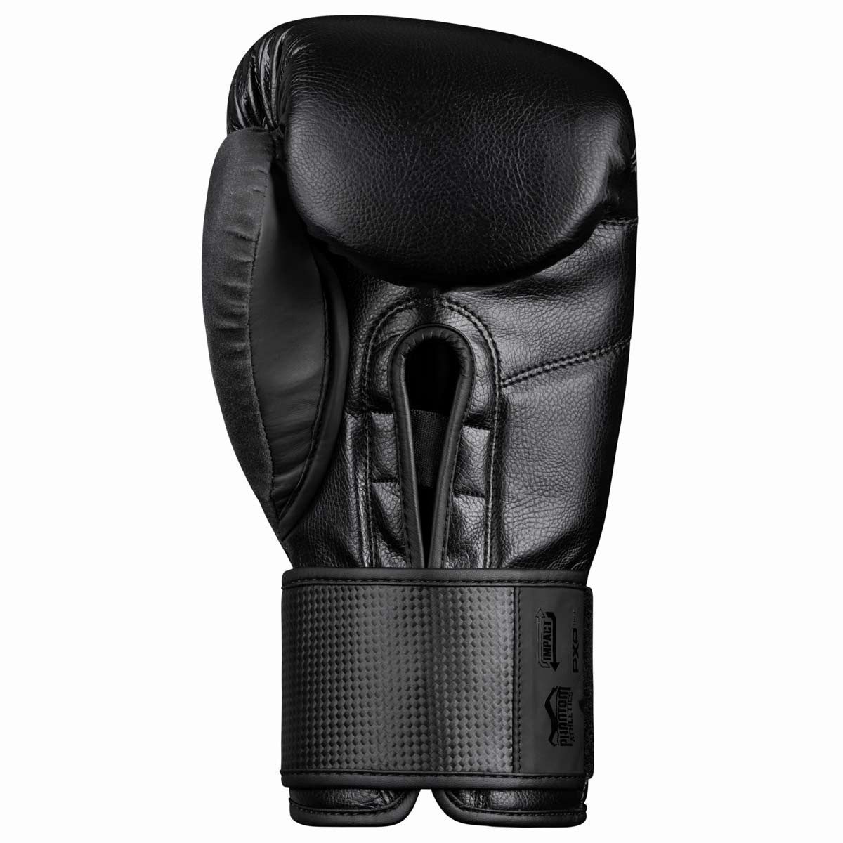 Боксерські рукавиці Phantom RIOT Pro Black 16 унцій (капа в подарунок)