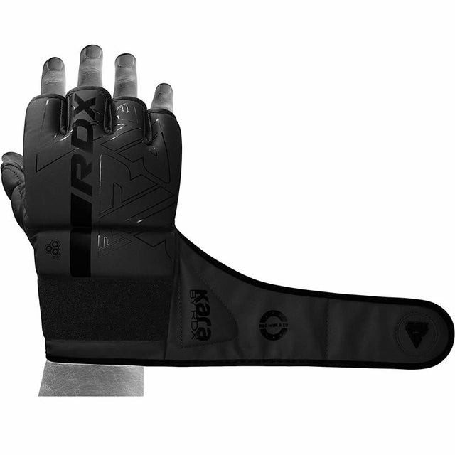 Рукавиці для ММА RDX F6 KARA Matte Black L