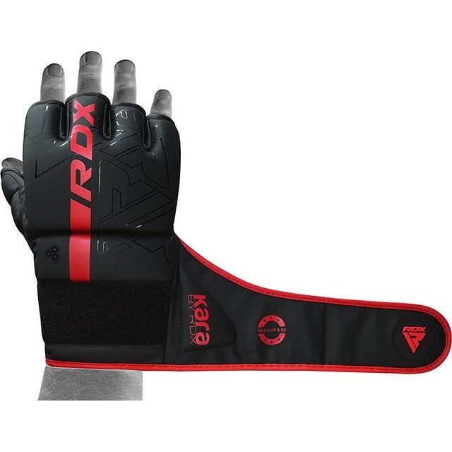 Рукавиці для ММА RDX F6 KARA Matte Red XL
