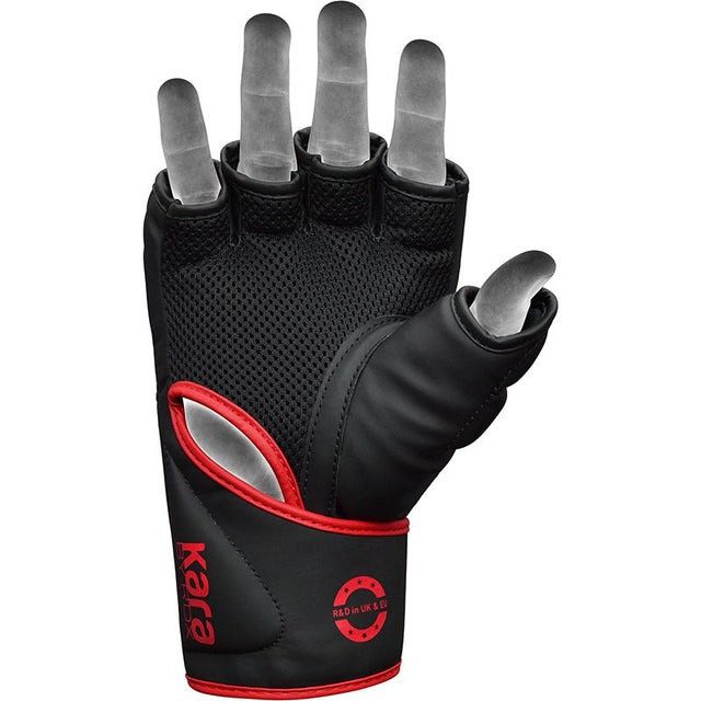 Рукавиці для ММА RDX F6 KARA Matte Red XL