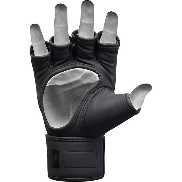 Рукавиці для ММА RDX F15 Noir Matte Black S