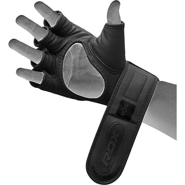 Рукавиці для ММА RDX F15 Noir Matte Black S