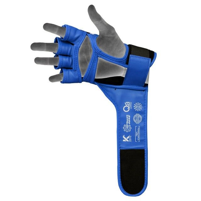 Рукавиці для ММА RDX AURA PLUS T-17 Blue/Black XL