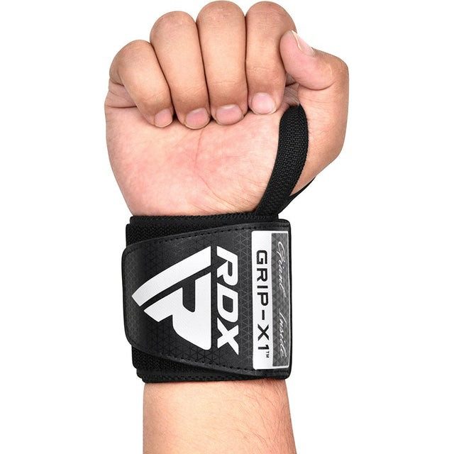 Бинти для зап’ясть (кистьові бинти) RDX WR11 GYM Wrist Wrap Black/Grey