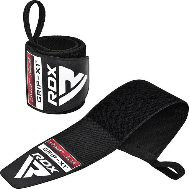 Бинти для зап’ясть (кистьові бинти) RDX W3 Gym Wrist Wraps Full Black