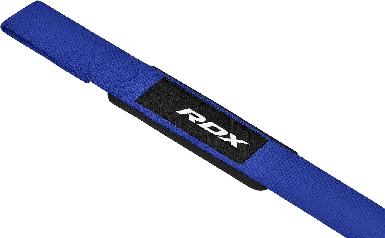 Лямки для тяги RDX W1 Gym Single Strap Blue Plus