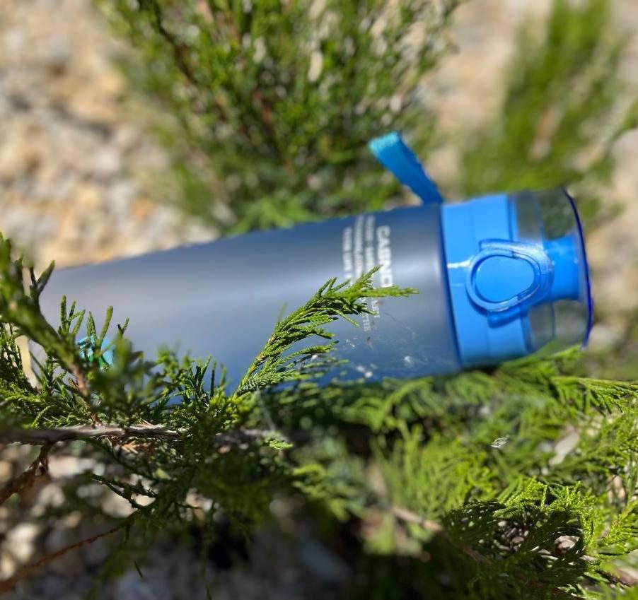 Пляшка для води CASNO 650 мл KXN-1157 Блакитна