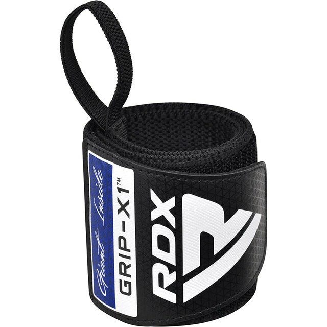 Бинти для зап’ясть (кистьові бинти) RDX GYM WRIST WRAP R11 BLACK/ BLUE