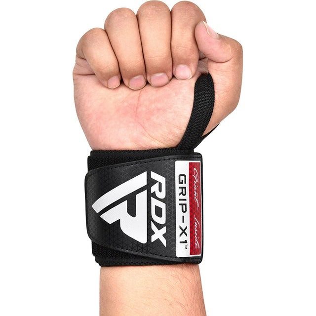 Бинти для зап’ясть (кистьові бинти) RDX GYM WRIST WRAP R11 BLACK/RED