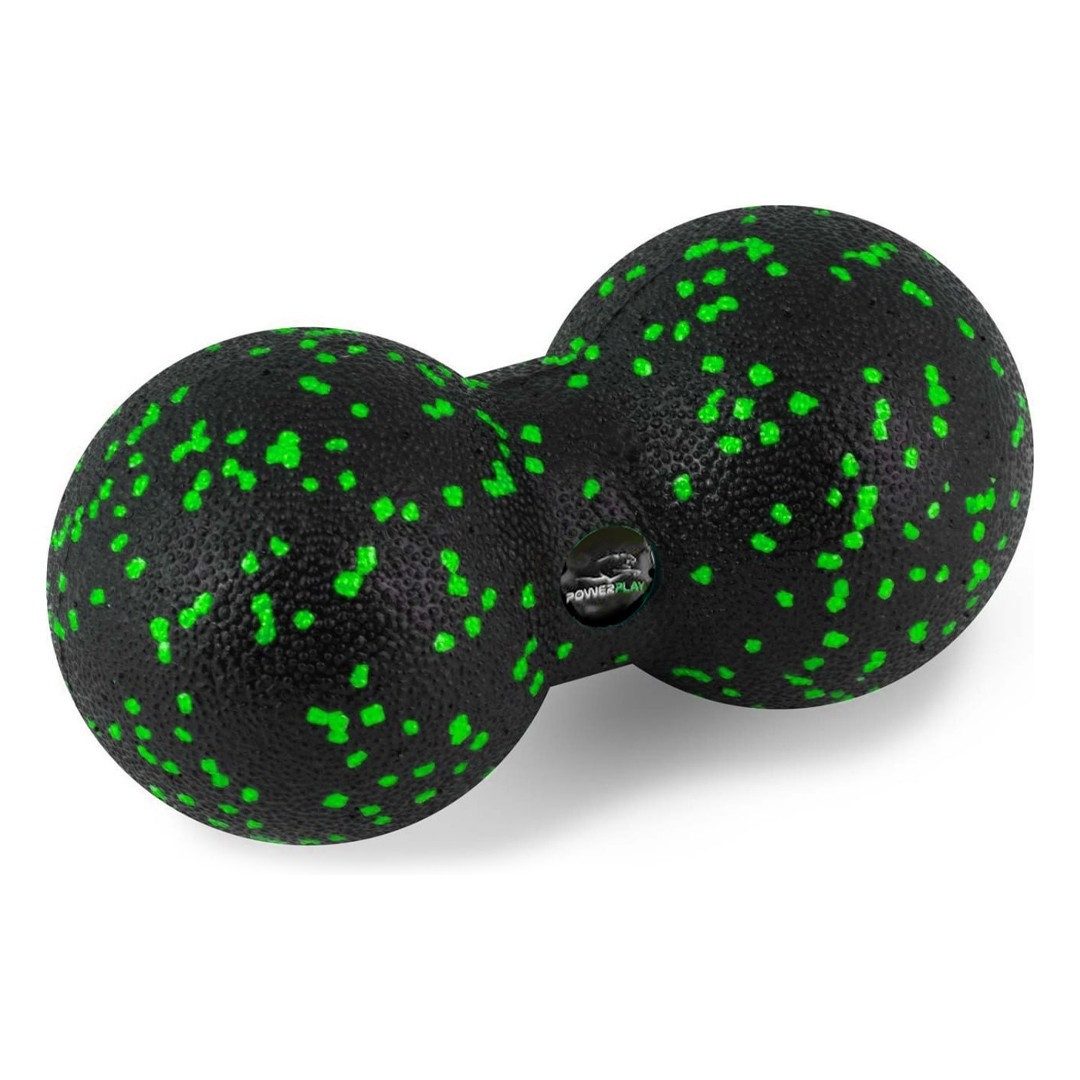 Набір м’ячів для масажу та йоги PowerPlay PP_4090 EPP (Комплект з 2 штук) Green