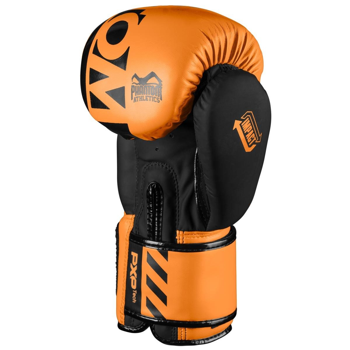 Боксерські рукавиці Phantom APEX Neon Orange 12 унцій (капа в подарунок)