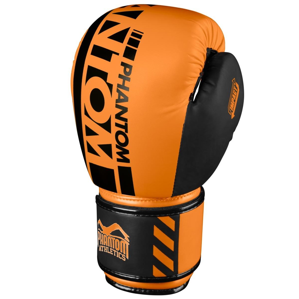 Боксерські рукавиці Phantom APEX Neon Orange 12 унцій (капа в подарунок)