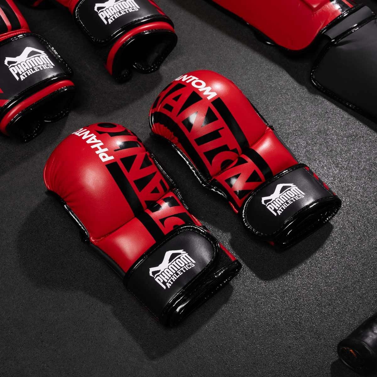 Рукавиці для ММА Phantom APEX Red L/XL