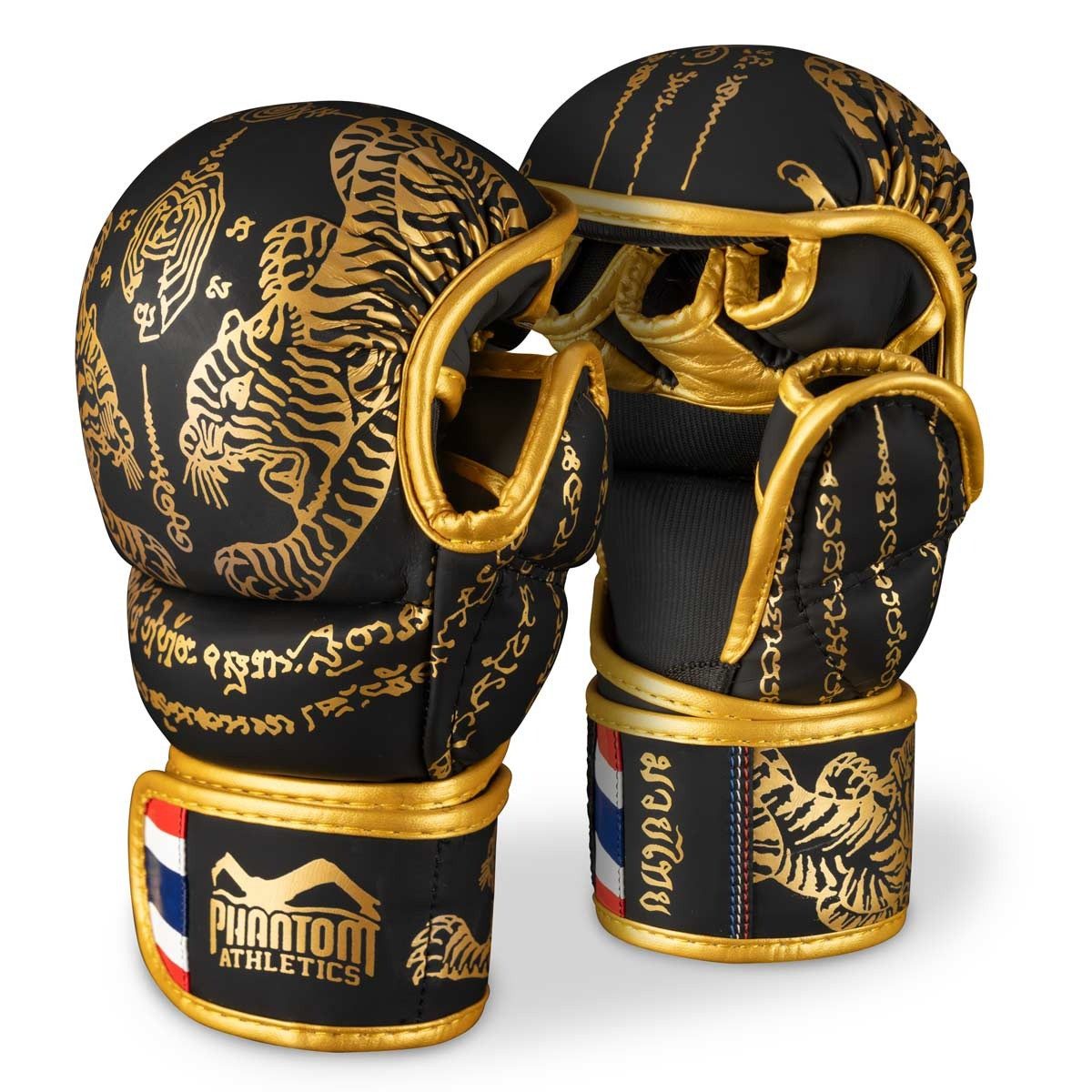 Рукавиці для ММА Phantom Muay Thai Black Gold L/XL