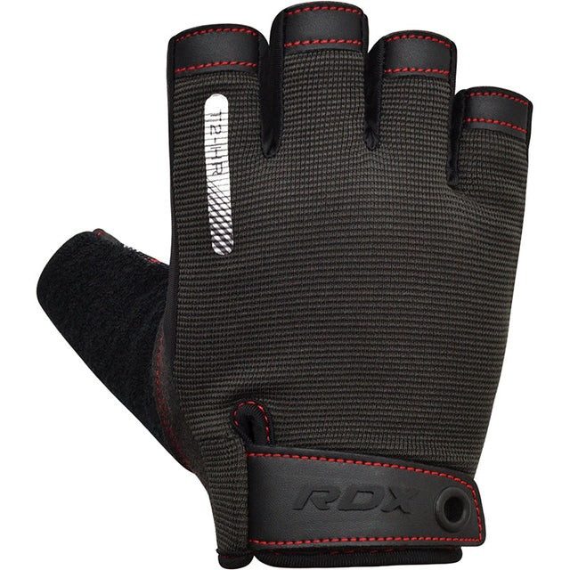Рукавички для фітнесу RDX T2 Half Red XL