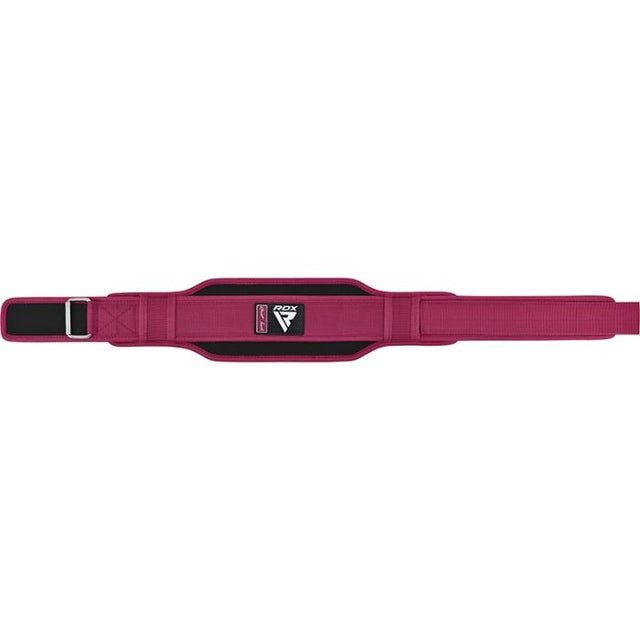 Пояс для важкої атлетики RDX RX5 Double Belt неопреновий Pink S